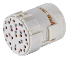 09151173101 Circular Insert, Rcpt, 17POS, Pa, Crimp Harting