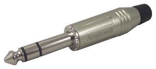 ACPS-GN Plug, 6.35mm Jack, 3POLE Amphenol Sine/TUCHEL