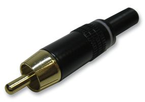 PS000111 RCA Connector, Plug, 1POS, 9.6mm multicomp Pro