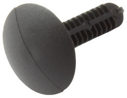 RBF-7.1-19-12 Barbed Rivet, Nylon 6.6, 12mm, Black ESSENTRA Components