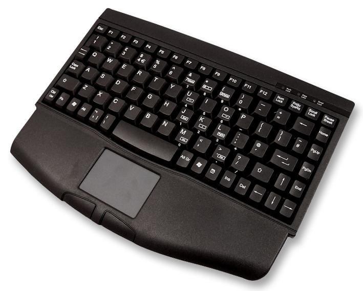 ACCURATUS Keyboards KYBAC540-USBBLK KEYBOARD, WIRED, MINI, USB ACCURATUS 3532778 KYBAC540-USBBLK