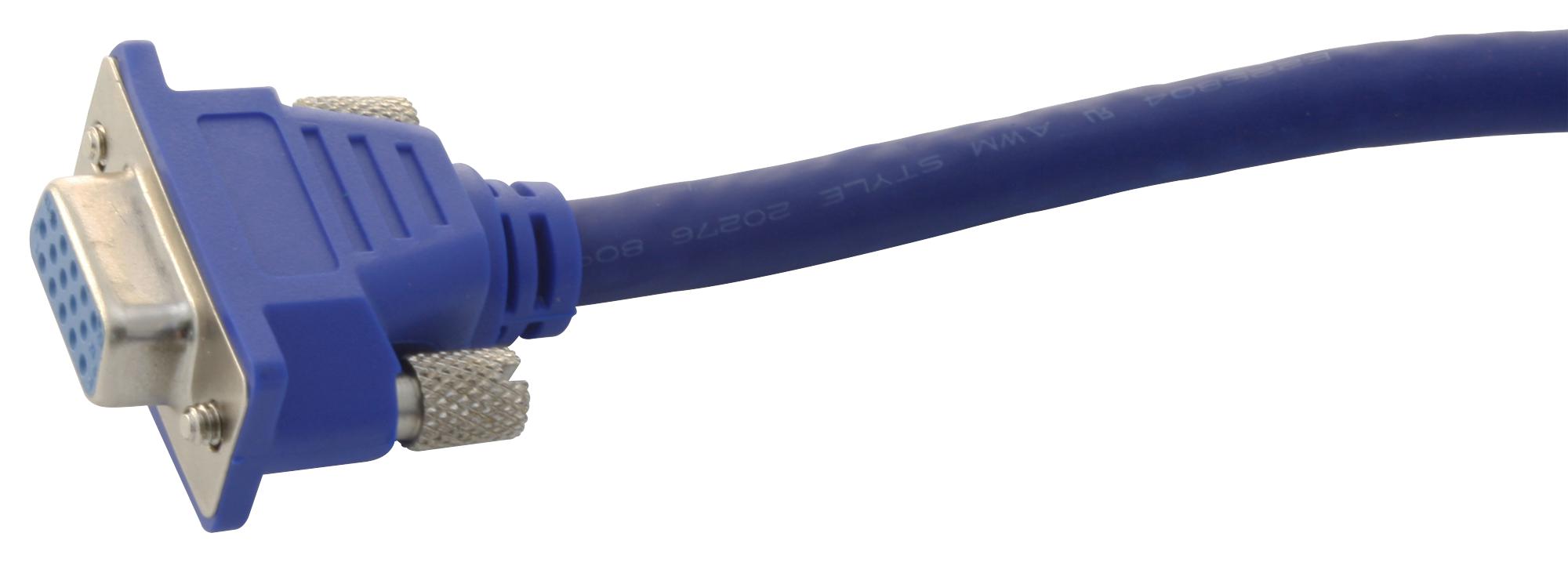 CLEVER LITTLE BOX Audio & Video LPVGAMF3.0M VGA LEAD, M-F, LOW PROFILE, 3M CLEVER LITTLE BOX 1698024 LPVGAMF3.0M