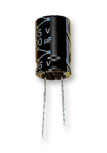 MULTICOMP PRO Aluminium Electrolytic Capacitors - Leaded MCRH35V337M10X16 CAP, 330µF, 35V, 20% MULTICOMP PRO 9451960 MCRH35V337M10X16