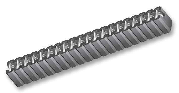 SAMTEC Jumpers (Busbar) MNT-102-BK-G SHUNT, 2POS, 2.54MM, BLACK SAMTEC 2779697 MNT-102-BK-G