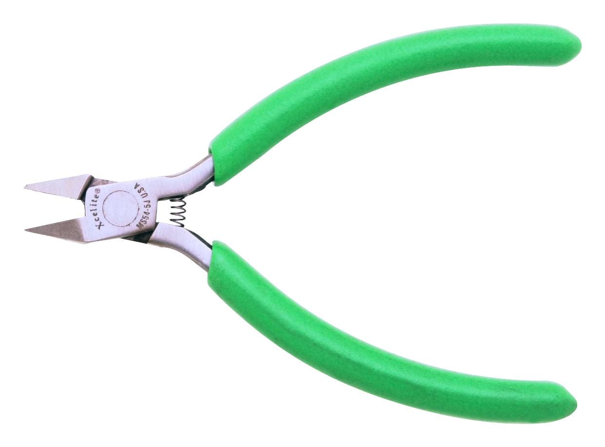 WELLER XCELITE Pliers MS545JV DIAGONAL CUTTING PLIER, FLUSH, 4" WELLER XCELITE 2965540 MS545JV