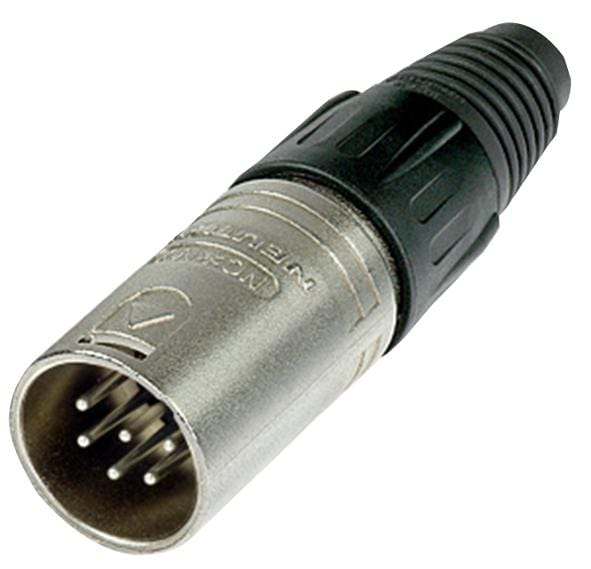 NEUTRIK XLR Audio NC6MX PLUG, XLR, FREE, 6POLE NEUTRIK 261002 NC6MX
