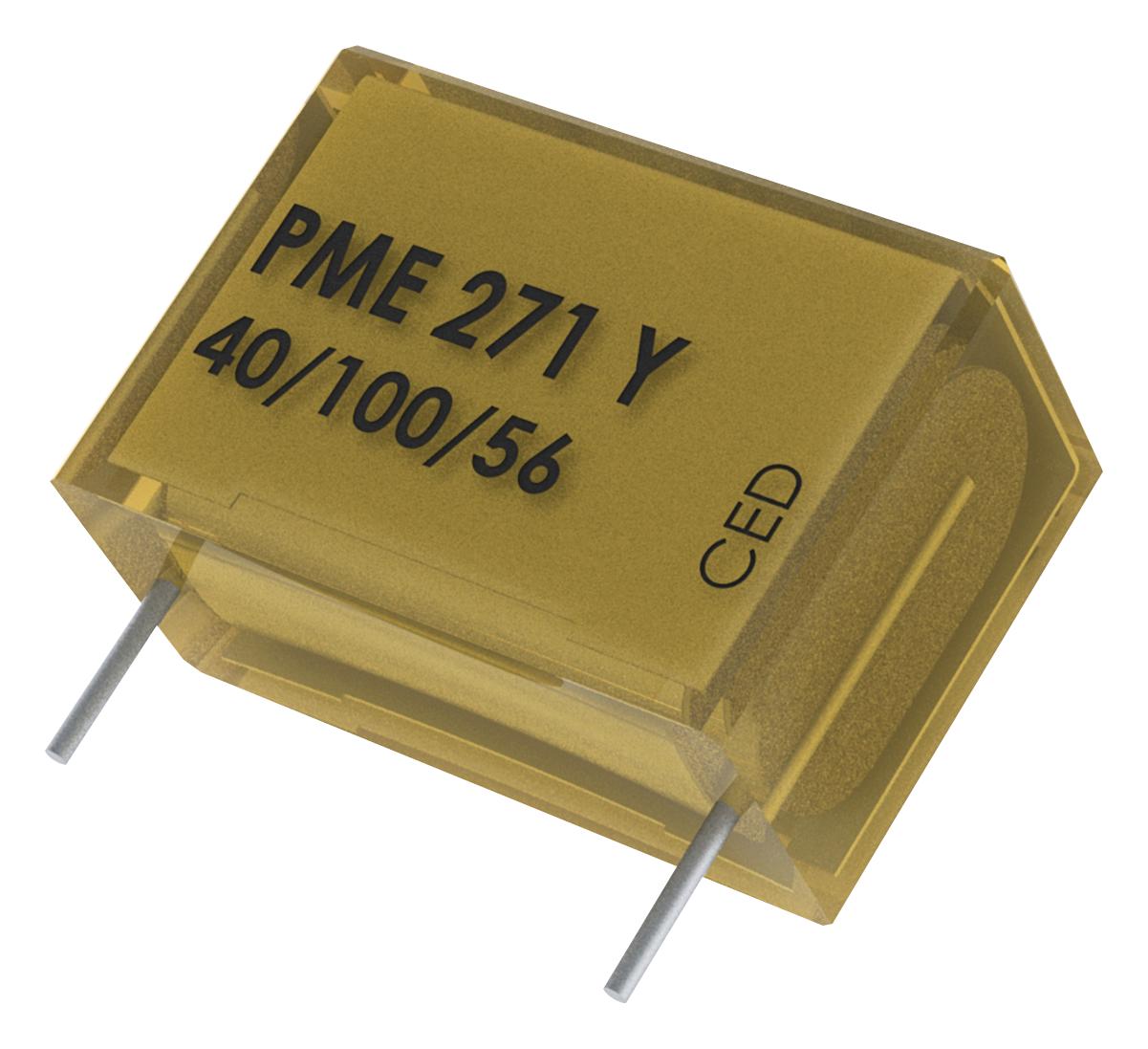 KEMET Film Suppression Capacitors PME271Y510MR30 CAP, 0.01µF, 20%, PAPER, RADIAL KEMET 9717560 PME271Y510MR30