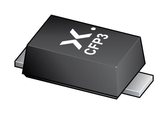 NEXPERIA Schottky Rectifiers PMEG100T20ELR-QX SCHOTTKY RECTIFIER, 100V, 2A, CFP3 NEXPERIA 3784138 PMEG100T20ELR-QX