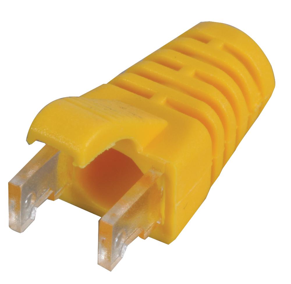 SPEEDY RJ45 Strain Reliefs PS6YW#100 STRAIN RELIEF BOOT, PVC, RJ45 CONNECTOR SPEEDY RJ45 3532363 PS6YW#100