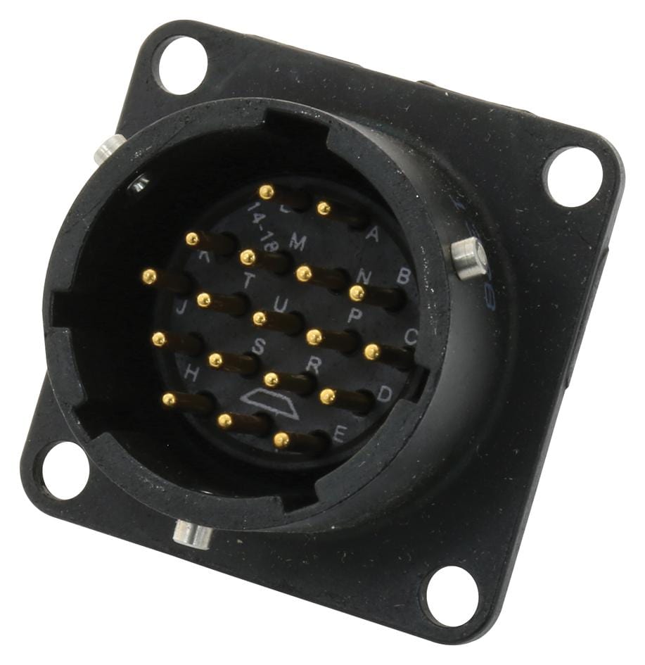 AMPHENOL INDUSTRIAL MIL Spec Equivalent Circular PT02A-14-18P(025) CIRCULAR, RECEPTACLE, 14-18, BOX AMPHENOL INDUSTRIAL 2334435 PT02A-14-18P(025)