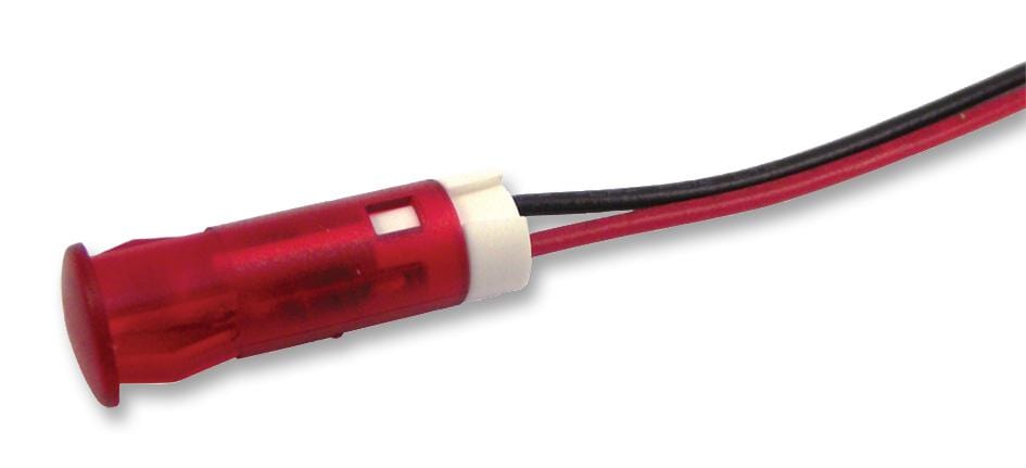 APEM Panel Indicators QS63XXR24 INDICATOR, LED PANEL MNT, 6MM, RED APEM 2450252 QS63XXR24