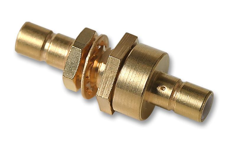 RADIALL RF/Coax Adapters R114753000 ADAPTOR, SMB PLUG, SMB PLUG, 50OHM RADIALL 4194561 R114753000