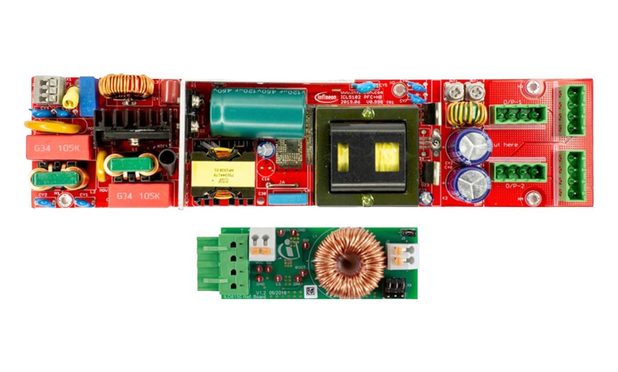 INFINEON Application Specific & Reference Design Kits REFLLCBUCK4CH320W REF DESIGN BOARD, LED LIGHTING DRIVER INFINEON 3587134 REFLLCBUCK4CH320WTOBO1