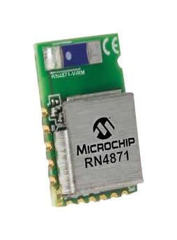 MICROCHIP Bluetooth Module RN4871-I/RM130 BLUETOOTH MODULE, V4.2, 2.402-2.48GHZ MICROCHIP 2907905 RN4871-I/RM130