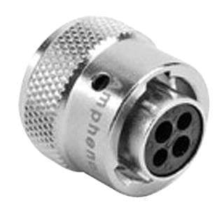 AMPHENOL SINE/TUCHEL Industrial Circular RT0610-2SNH PLUG, SIZE 10, 4WAY VDE, SKT, IP67 AMPHENOL SINE/TUCHEL 1901325 RT0610-2SNH