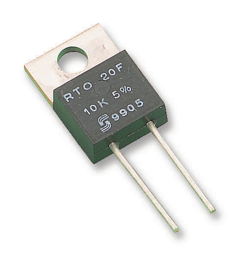 VISHAY Through Hole Resistors RTO050F2R200JTE1 RES, 2R2, 5%, 50W, TO-220, THICK FILM VISHAY 1140223 RTO050F2R200JTE1