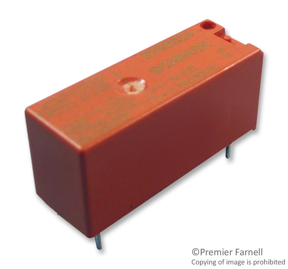 SCHRACK - TE CONNECTIVITY Power - General Purpose RY611024 RELAY, SPDT, 250VAC, 8A SCHRACK - TE CONNECTIVITY 9659722 RY611024