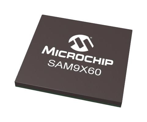MICROCHIP Cortex SAM9X60-V/DWB MPU, 600MHZ, TFBGA-228 MICROCHIP 3289135 SAM9X60-V/DWB