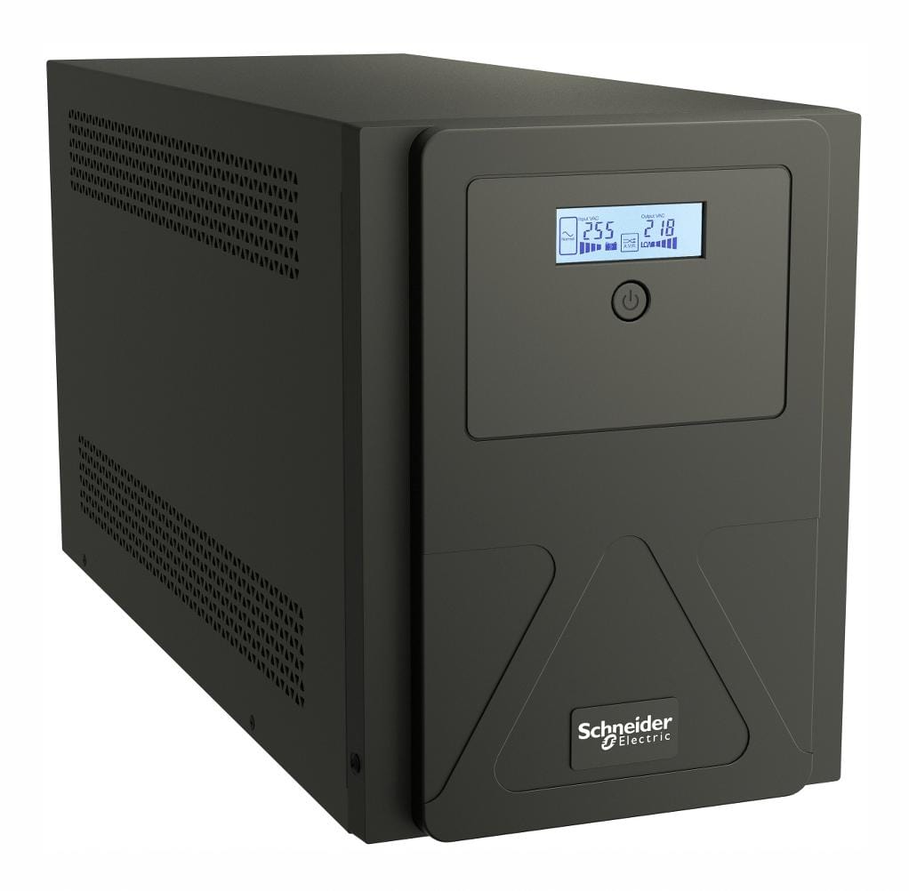 SCHNEIDER ELECTRIC Uninterruptible SMVS2000CAI UPS, 230VAC, 2KVA / 1.4KW SCHNEIDER ELECTRIC 3758028 SMVS2000CAI