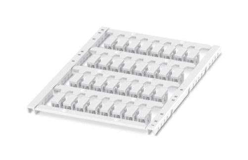 PHOENIX CONTACT Wire Markers - Clip Style UCT-WMCO 4,1 (12X4) CABLE MARKER, 3.5MM-4.1MM, PC, WHITE PHOENIX CONTACT 3268212 UCT-WMCO 4,1 (12X4)