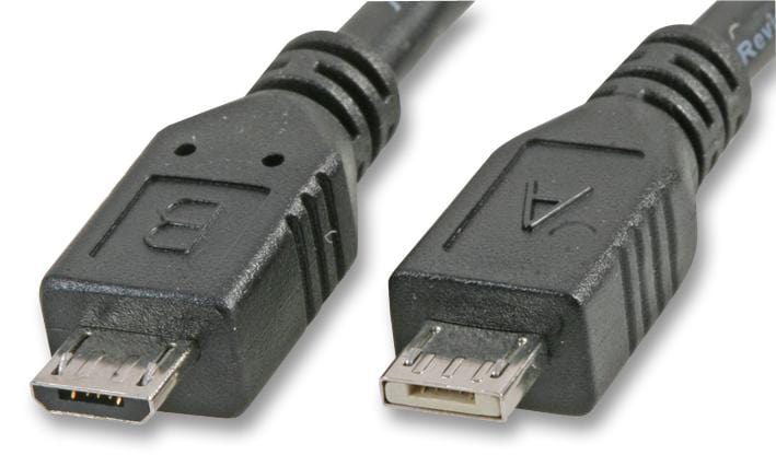 PRO SIGNAL USB Cables USB2-164 CABLE, USB MICRO A M-MICRO B M,1.8M PRO SIGNAL 3761012 USB2-164