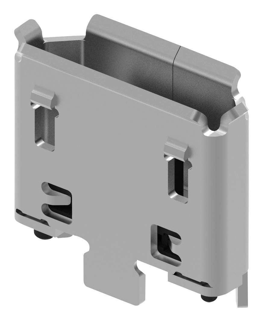 GCT (GLOBAL CONNECTOR TECHNOLOGY) USB Stacked Connectors USB3160-30-0120-1-C USB CONN, 2.0 TYPE B, 5POS, RCPT, SMT GCT (GLOBAL CONNECTOR TECHNOLOGY) 2784979 USB3160-30-0120-1-C