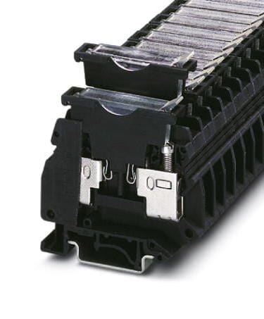 PHOENIX CONTACT Fused USIG BU FUSE MODULAR TB, 2WAY, 6AWG, BLUE PHOENIX CONTACT 3260395 USIG BU