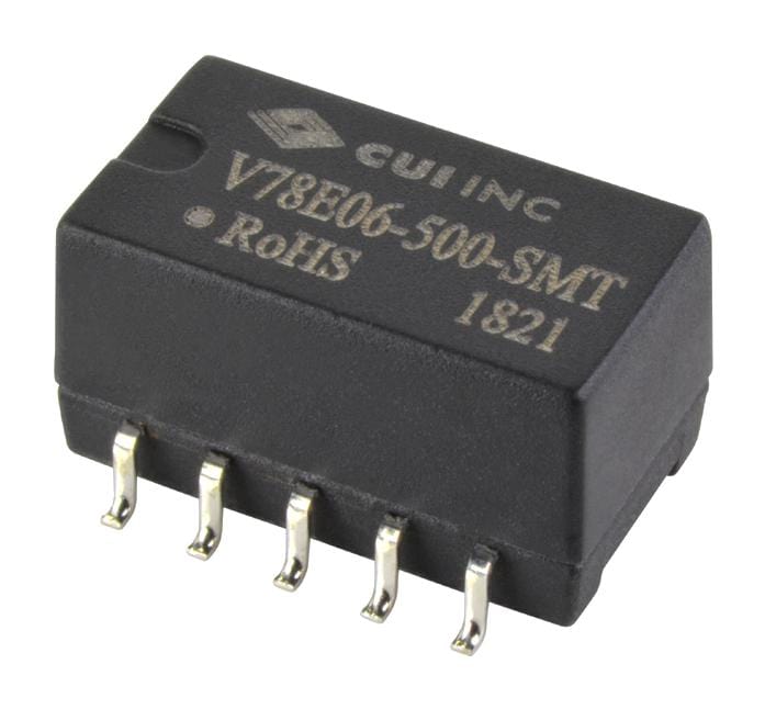 CUI Non Isolated Point of Load (POL) V78E12-500-SMT-TR DC-DC CONVERTER, 12V, 0.5A CUI 3595424 V78E12-500-SMT-TR
