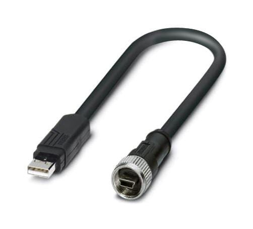 PHOENIX CONTACT USB Cables VS-FSDB-IP20SDA/981/5,0 SCO CBL ASSY, USB, TYPE A-MINI TYPE B PHOENIX CONTACT 3294037 VS-FSDB-IP20SDA/981/5,0 SCO