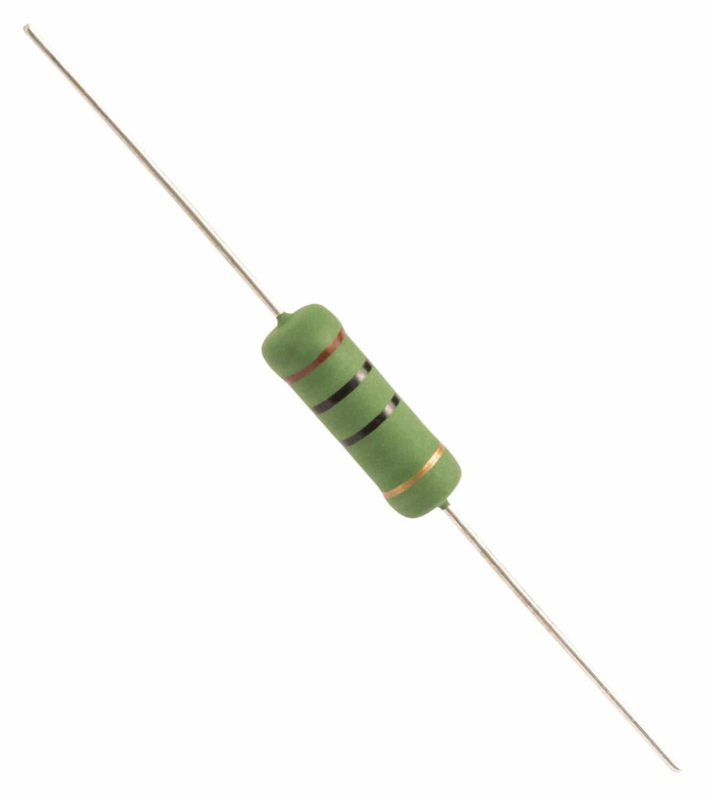 BOURNS Through Hole Resistors W3M22R0J RES, 22R, 5%, 3W, AXIAL, WIREWOUND BOURNS 2530207 W3M22R0J