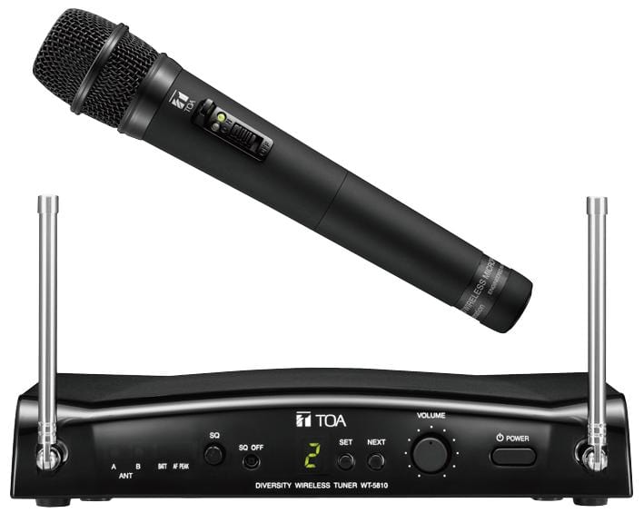TOA ELECTRONICS Wireless WS-5225 D04UK MIC, WIRELESS, HH CONDENSER, CH70 TOA ELECTRONICS 3760875 WS-5225 D04UK