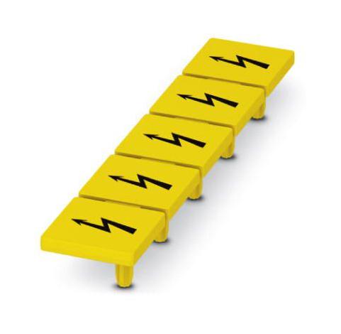 PHOENIX CONTACT Terminal Block Markers WS PT 16 WARNING LBL, FLASH, 12.2MM, YEL/BLK, TB PHOENIX CONTACT 3242914 WS PT 16
