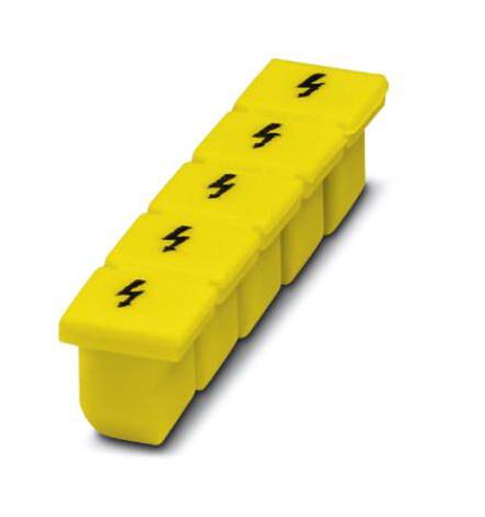 PHOENIX CONTACT Terminal Block Markers WST 1,5 WARNING SIGN COVER, 4.2MM, UT/ST TB PHOENIX CONTACT 3243028 WST 1,5