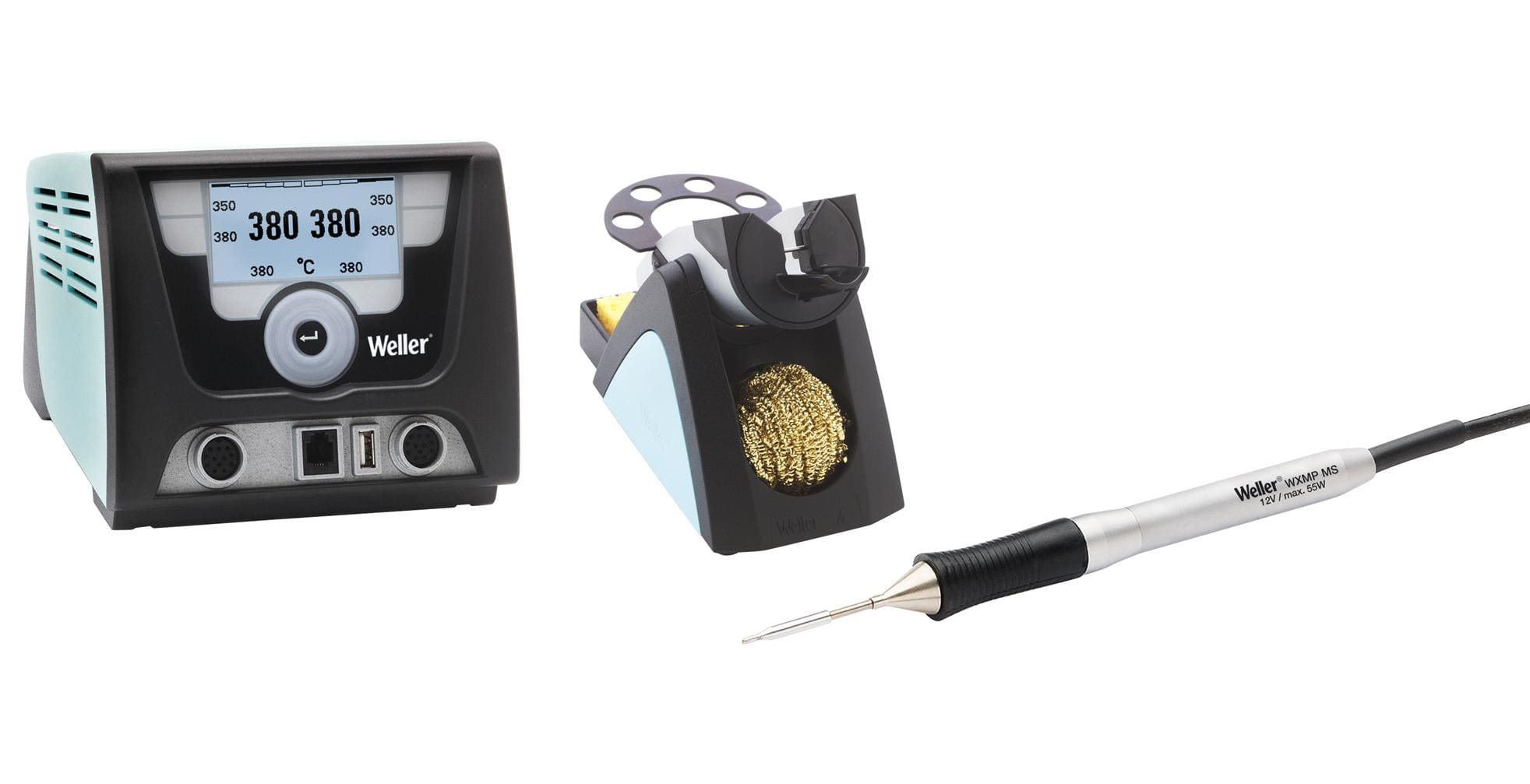 WELLER Soldering Stations WX 2010 MICRO PROMO MICRO SOLDERING STATION SET, 230V, 255W WELLER 3501718 WX 2010 MICRO PROMO