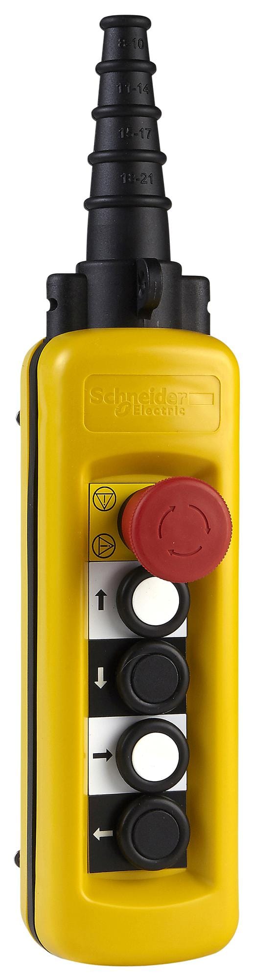 SCHNEIDER ELECTRIC Pendant XACA48141 PENDANT SW, 4PST-NC/SPST-NO, 5WAY, 3A SCHNEIDER ELECTRIC 3108150 XACA48141