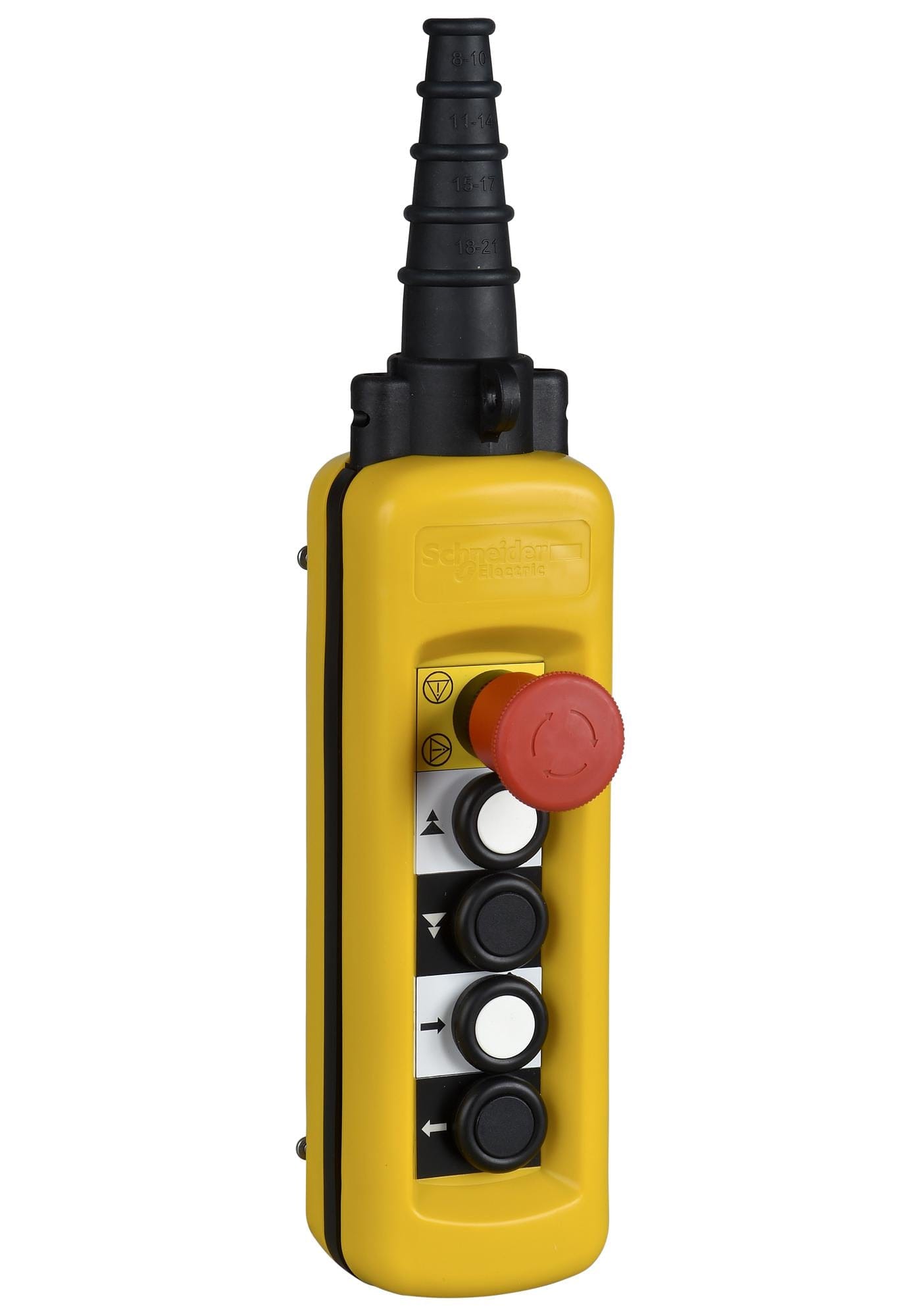 SCHNEIDER ELECTRIC Pendant XACA4914 PENDANT SWITCH, DPST-NO/NC, 5WAY, 3A SCHNEIDER ELECTRIC 3108155 XACA4914