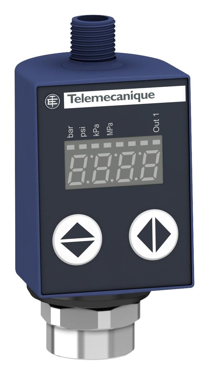 TELEMECANIQUE SENSORS Transducer XMLR160M1P75 PRESSURE SENSOR, 160BAR, G1/4 TELEMECANIQUE SENSORS 3213132 XMLR160M1P75