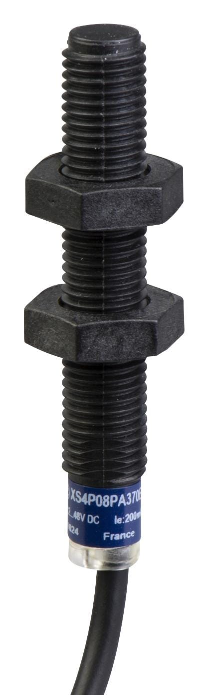TELEMECANIQUE SENSORS Inductive XS4P08PA370E1 INDUCTIVE PROXIMITY SENSOR, 2.5MM, 48V TELEMECANIQUE SENSORS 3213224 XS4P08PA370E1