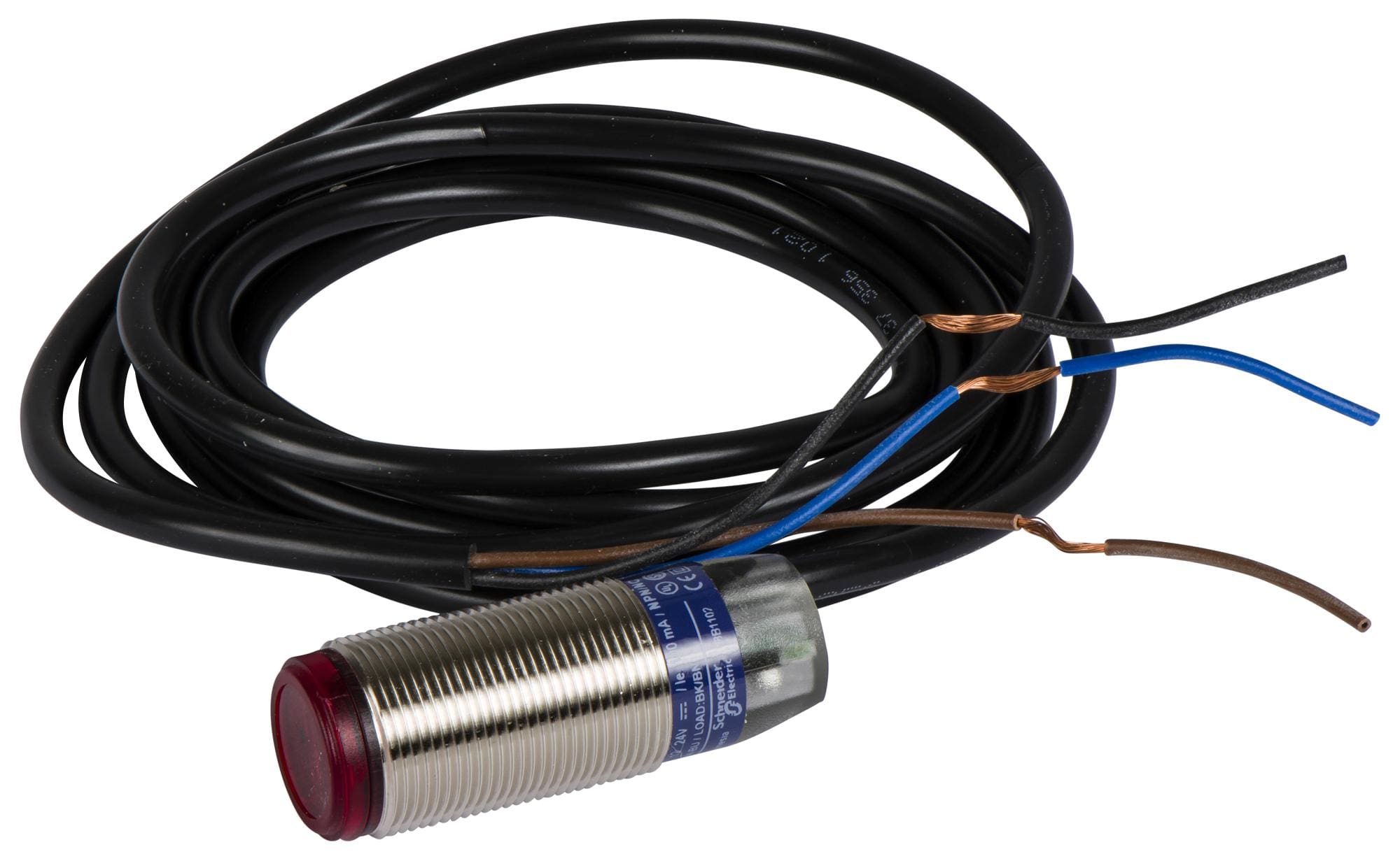 TELEMECANIQUE SENSORS Distance XUB2BPBNL2R PHOTOELECTRIC SENSOR, 15M, PNP, CABLE TELEMECANIQUE SENSORS 3130881 XUB2BPBNL2R