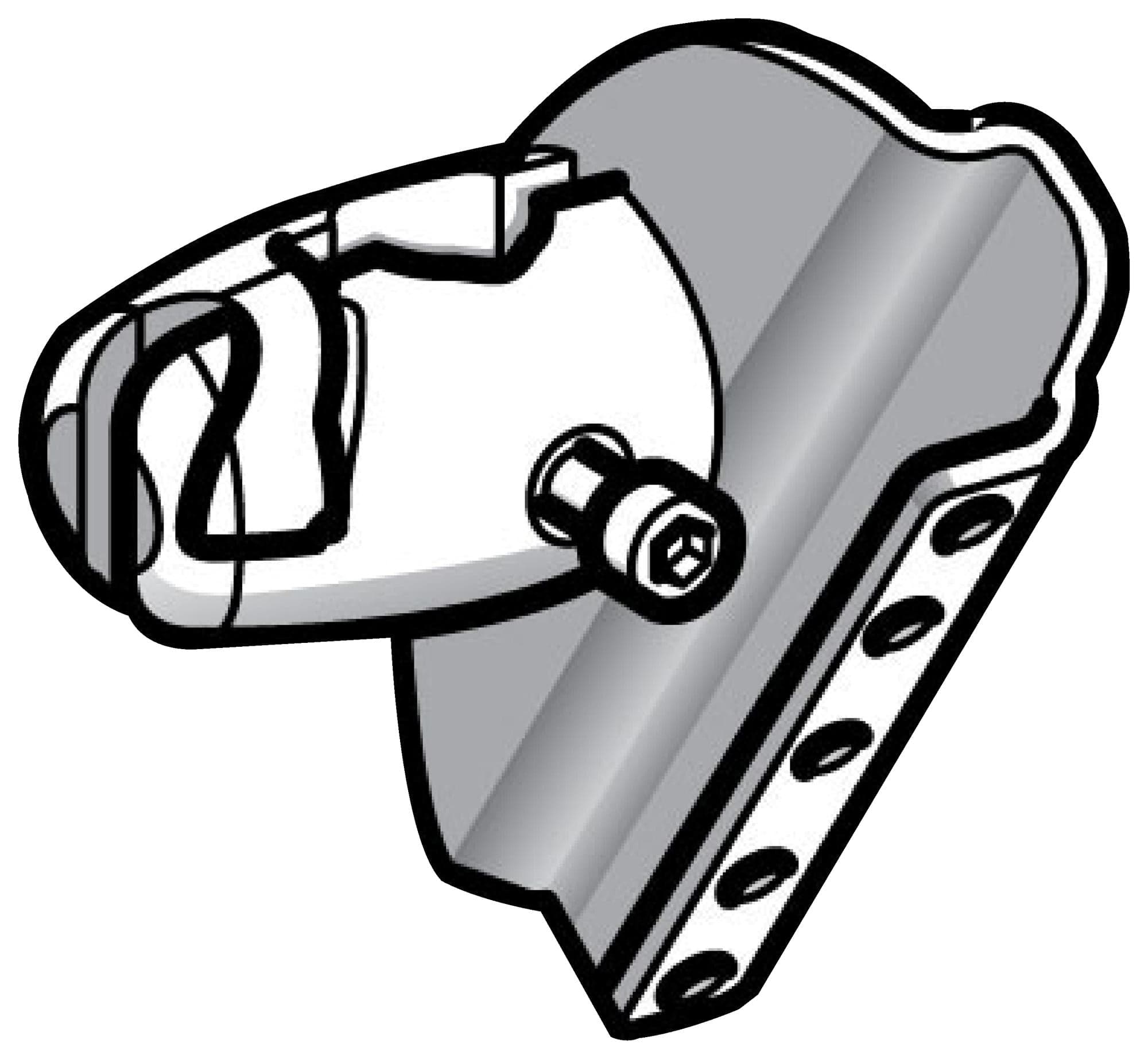 SCHNEIDER ELECTRIC Mounting Devices XUZX2003 FIXING BRACKET, BALL JOINT SCHNEIDER ELECTRIC 3115739 XUZX2003