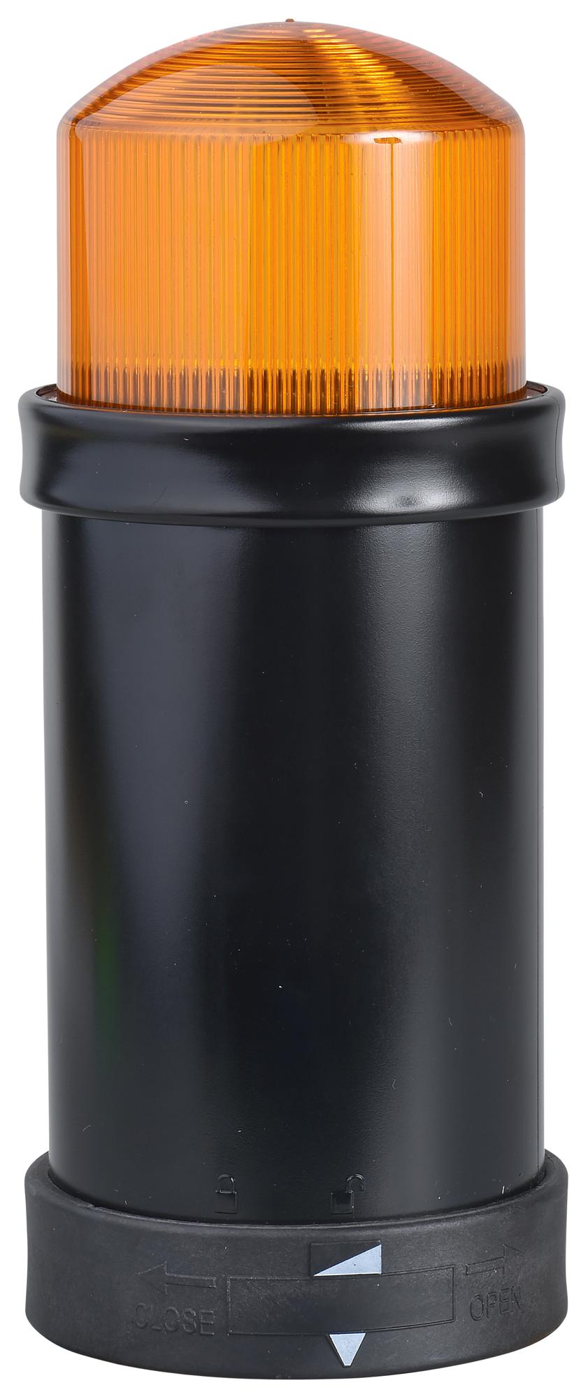 SCHNEIDER ELECTRIC Visual Signal Indicator Units XVBC8B5 VISUAL SIGNAL UNIT, FLASH, 70MM, ORANGE SCHNEIDER ELECTRIC 3116046 XVBC8B5