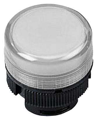 SCHNEIDER ELECTRIC Indicator Lenses ZA2BV01 PILOT LIGHT HEAD, WHITE, ROUND, 22MM SCHNEIDER ELECTRIC 3115307 ZA2BV01