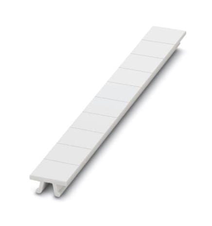 PHOENIX CONTACT Terminal Block Markers ZB 10 CUS MARKER STRIP, BLANK, 10.2MM, WHITE, TB PHOENIX CONTACT 3242921 ZB 10 CUS