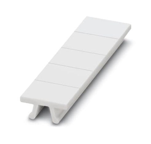 PHOENIX CONTACT Terminal Block Markers ZB 17 CUS MARKER STRIP, BLANK, 17MM, WHITE, TB PHOENIX CONTACT 3242932 ZB 17 CUS
