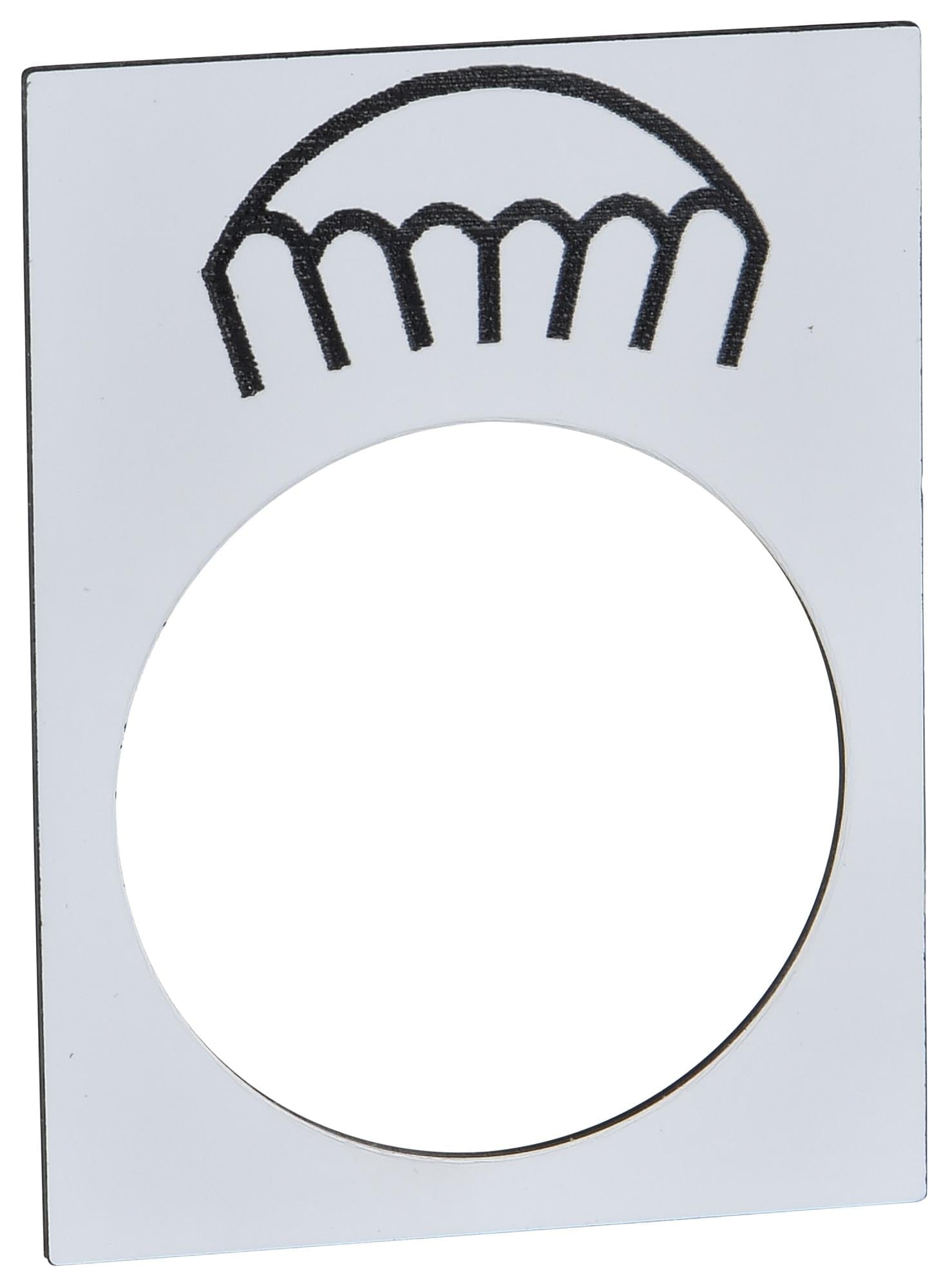 SCHNEIDER ELECTRIC Legends ZB2BY4933 LEGEND PLATE, 30MM X 40MM, PENDANT CNTRL SCHNEIDER ELECTRIC 3115177 ZB2BY4933