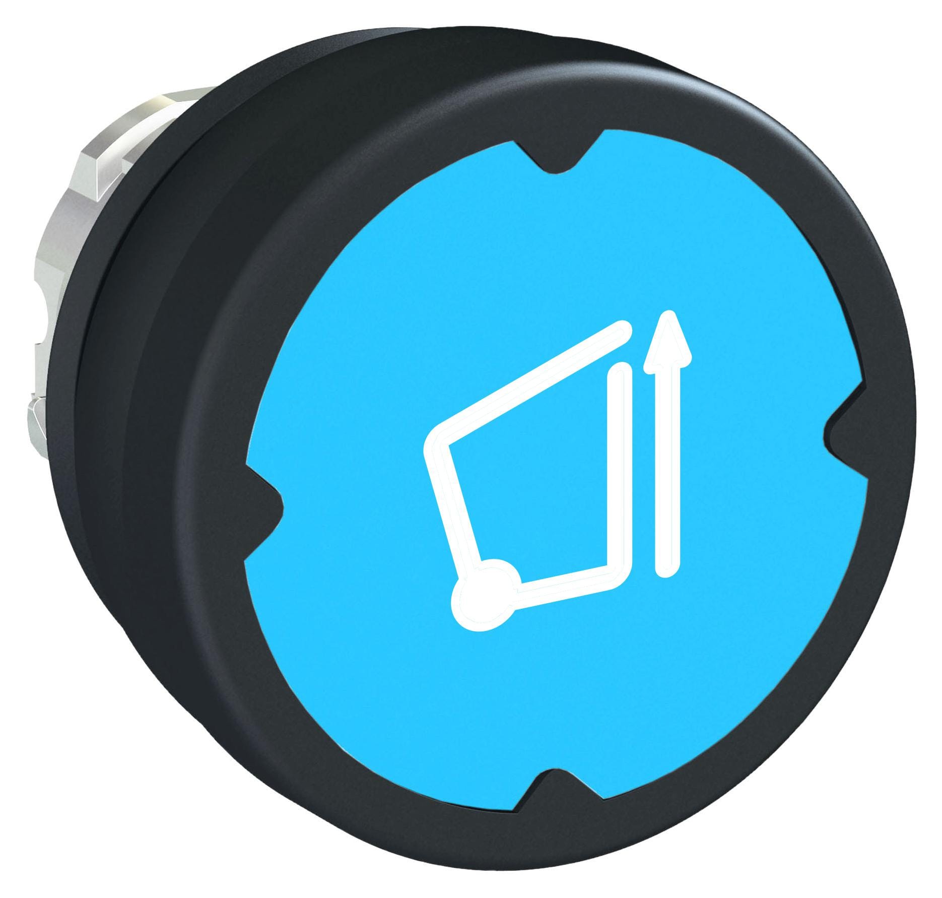 SCHNEIDER ELECTRIC Actuators ZB4BC98005 SWITCH ACTUATOR, PUSH BUTTON, BLUE SCHNEIDER ELECTRIC 3109315 ZB4BC98005