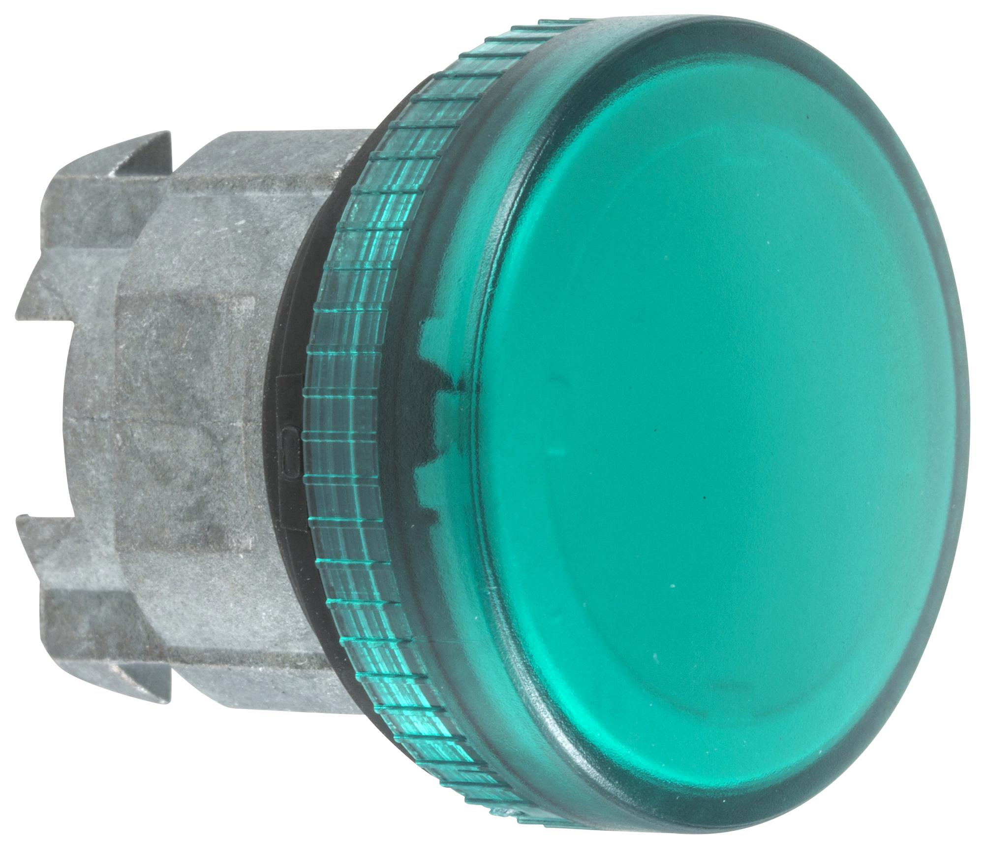 SCHNEIDER ELECTRIC Indicator Lenses ZB4BV033E PILOT LIGHT HEAD, GREEN, ROUND, 22MM SCHNEIDER ELECTRIC 3115321 ZB4BV033E