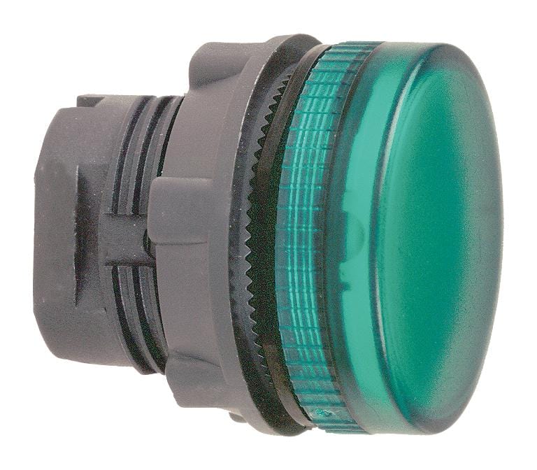 SCHNEIDER ELECTRIC Indicator Lenses ZB5AV03 PILOT LIGHT HEAD, 22MM, GREEN SCHNEIDER ELECTRIC 2614656 ZB5AV03