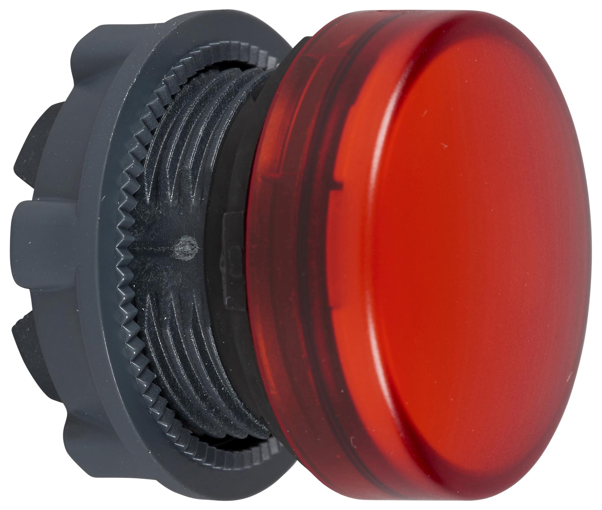 SCHNEIDER ELECTRIC Indicator Lenses ZB5AV043E PILOT LIGHT HEAD, RED, ROUND, 22MM SCHNEIDER ELECTRIC 3115340 ZB5AV043E