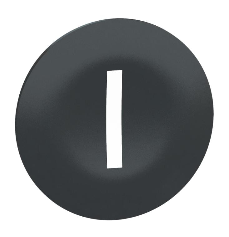 SCHNEIDER ELECTRIC Caps ZBA7237 SWITCH CAP, BLACK, PUSH BUTTON SCHNEIDER ELECTRIC 3114801 ZBA7237